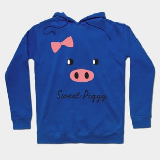 Sweet Piggy Face Hoodie